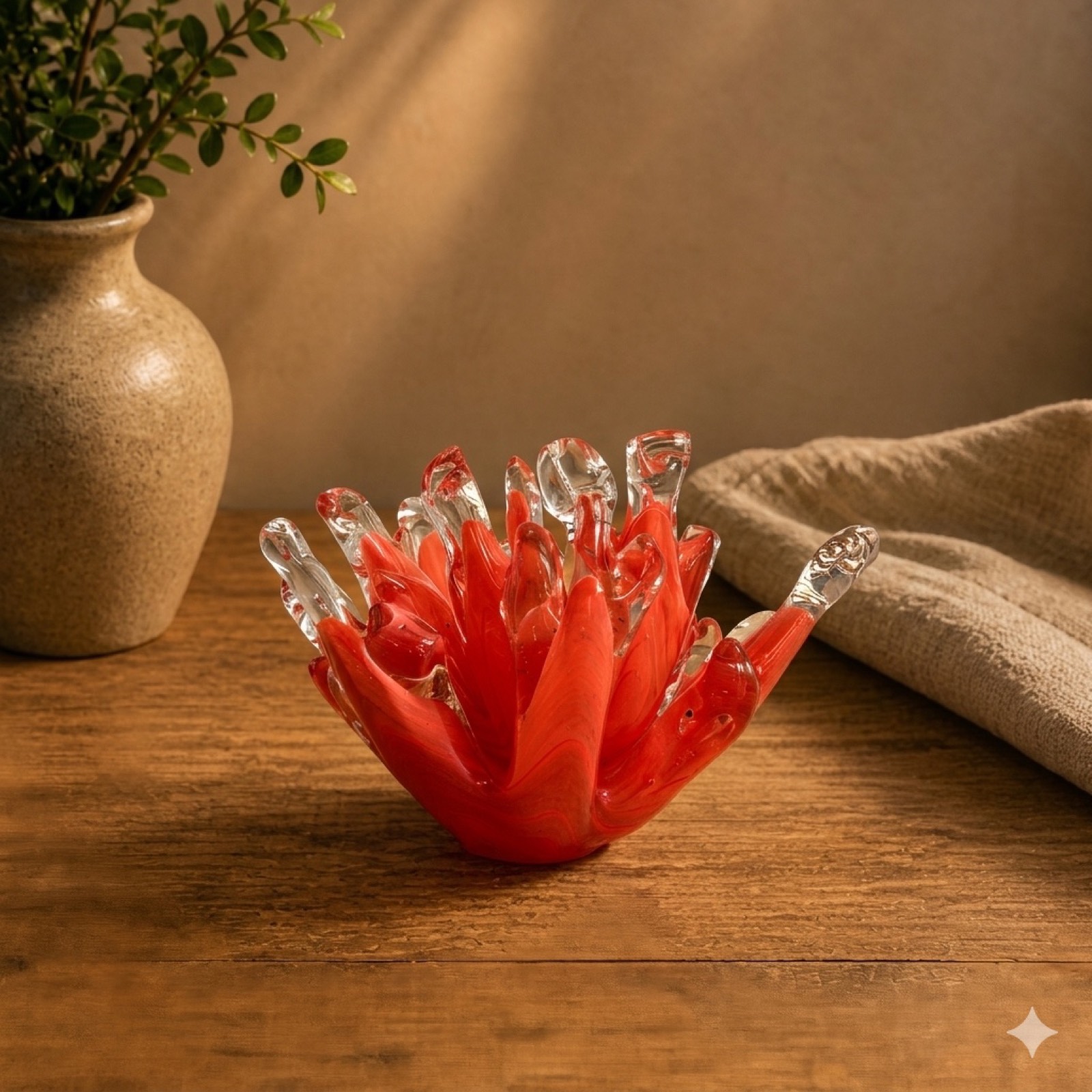 Crystal Flower Glass