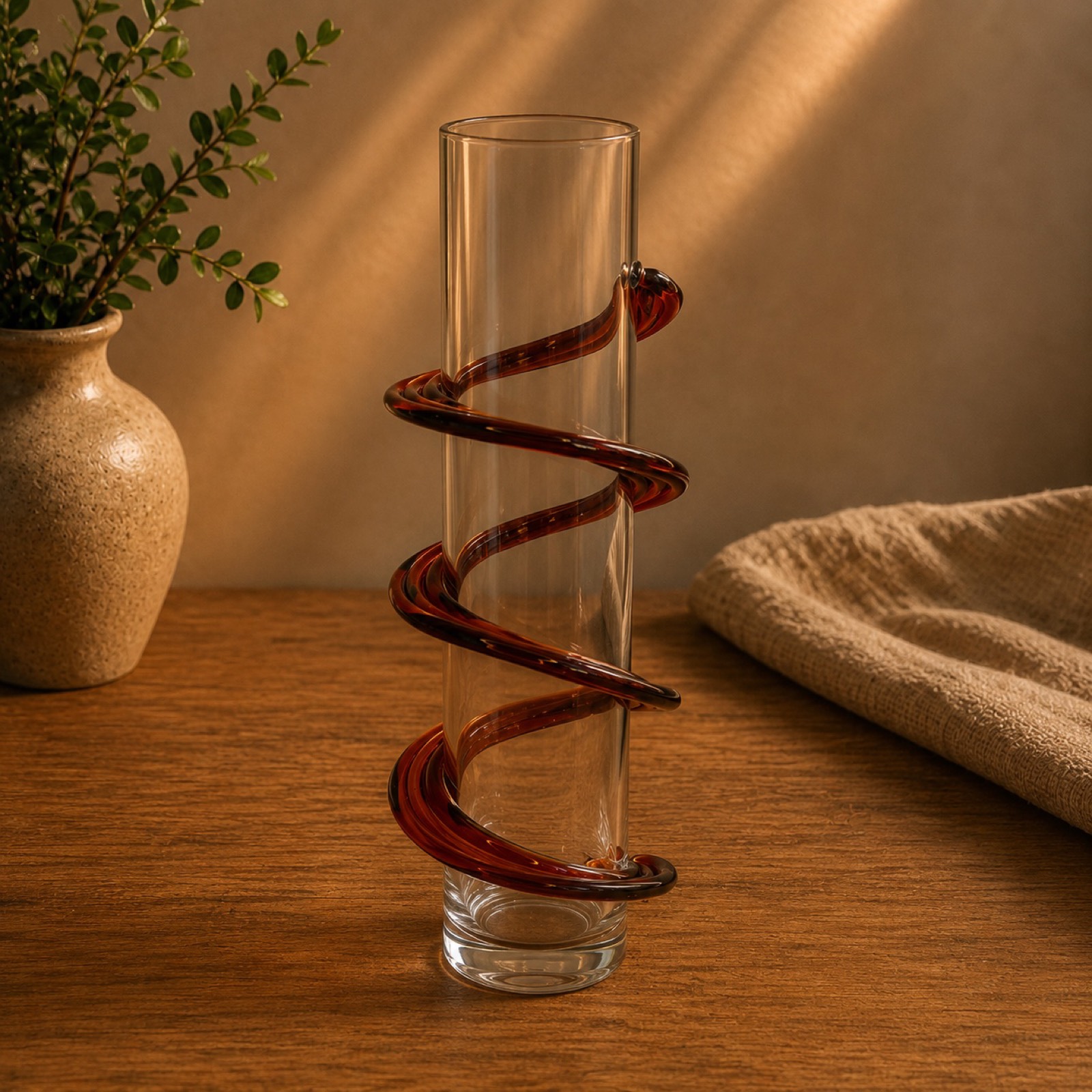 Ester Vase — glass art by Mezcla