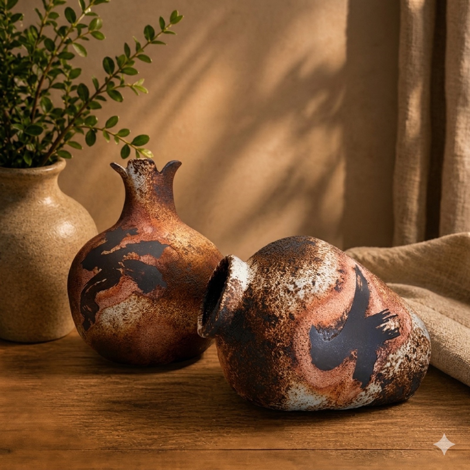 Ceramic Vase — ceramics by Mezcla, 26×20 cm
