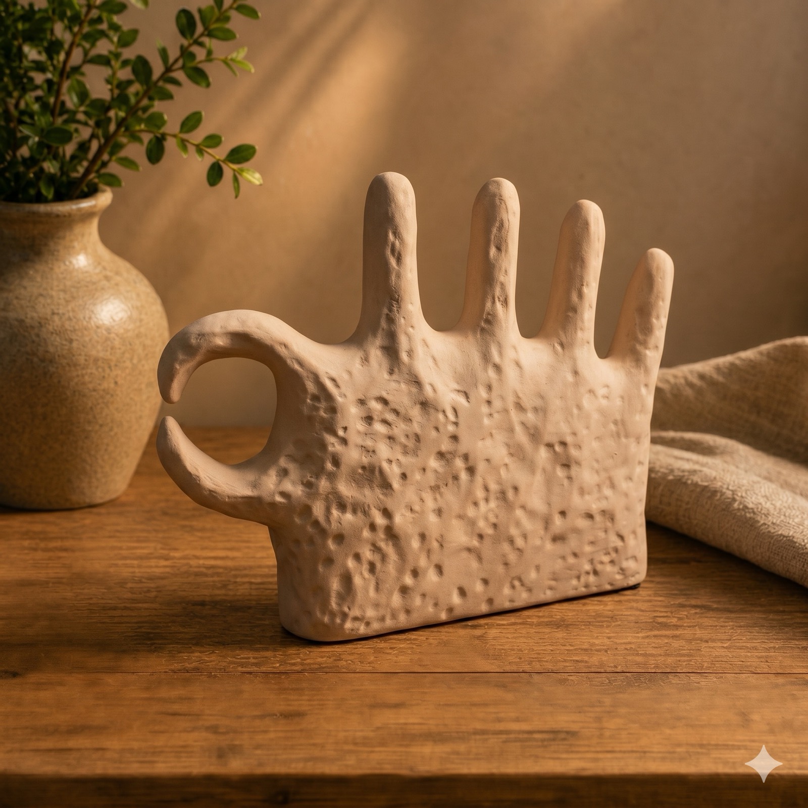 Hand OK – Beige — ceramics by Mezcla