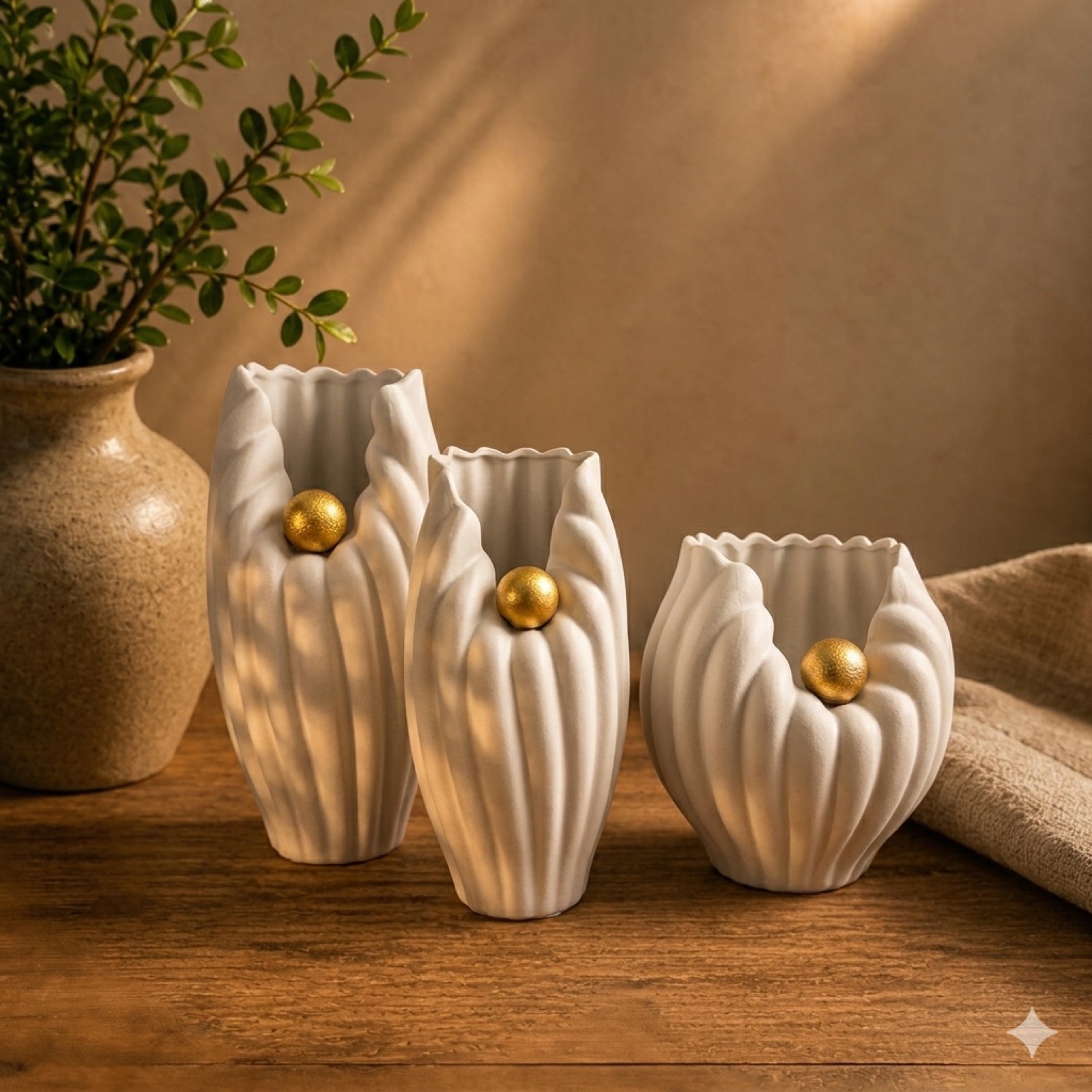 Nana Vase — ceramics by Mezcla, 30×15 cm