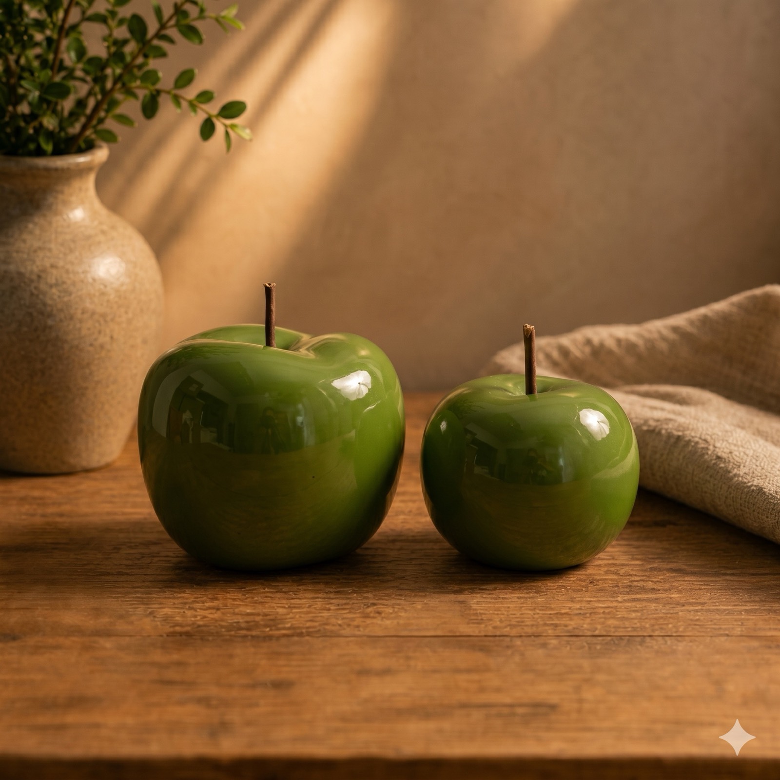 Ceramic Apples — ceramic decor by Mezcla