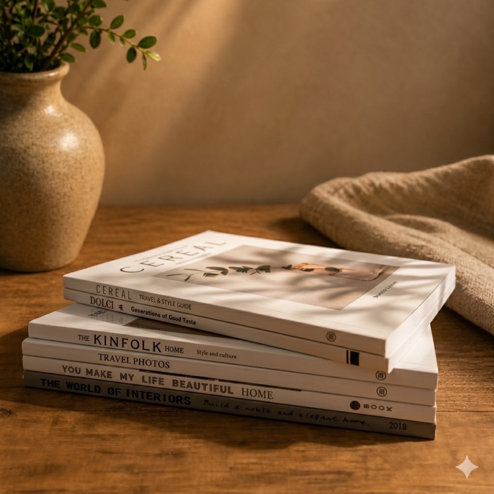 BOOKS WITH PAGES — paper decor by Mezcla