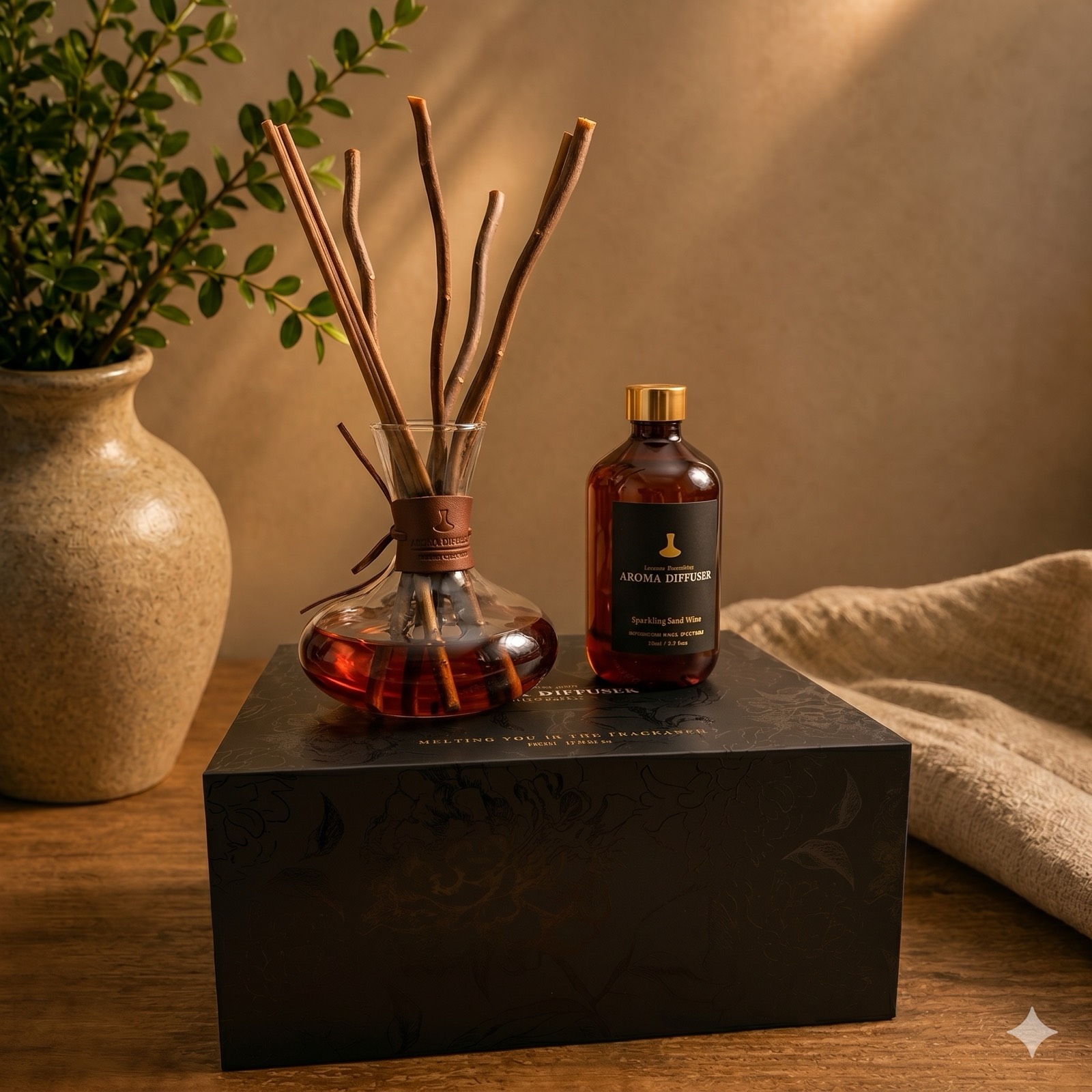 Wine Diffuser — glass fragrance by Mezcla