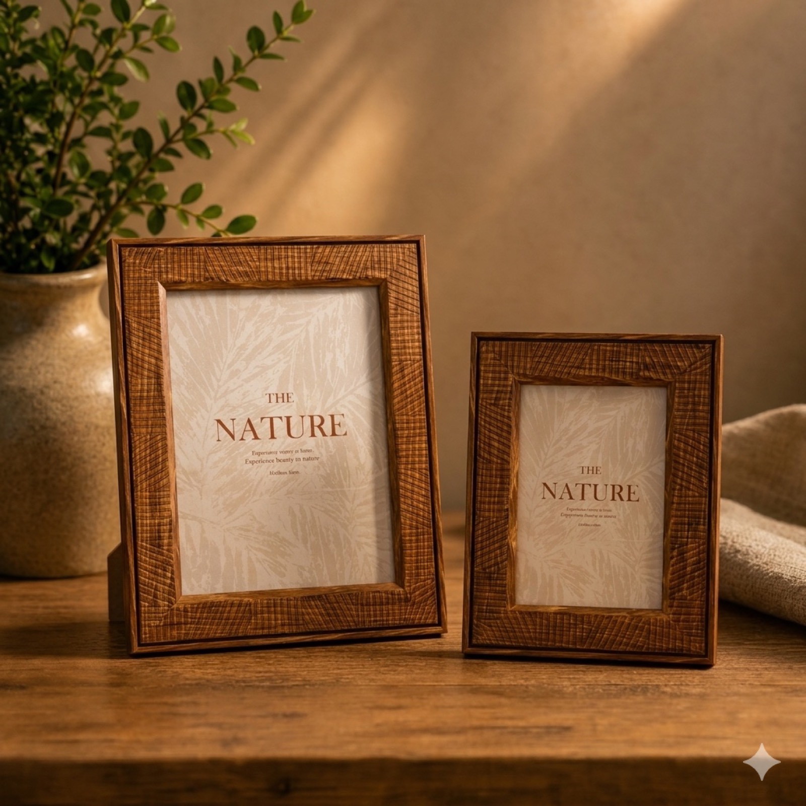 Spain-2 Photo Frame — wood decor by Mezcla, 10×15 cm