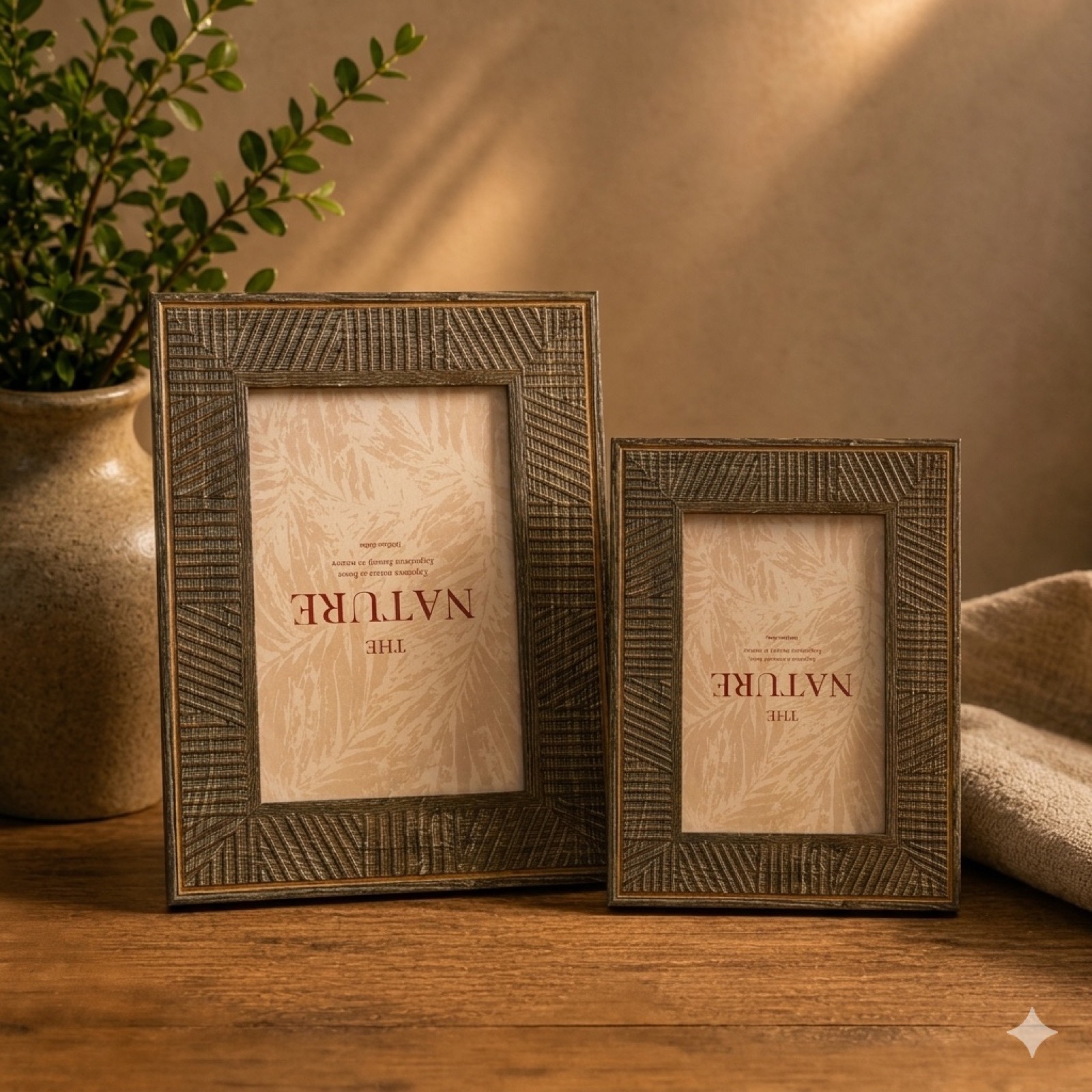 Turkey-1 Photo Frame — metal decor by Mezcla, 10×15 cm
