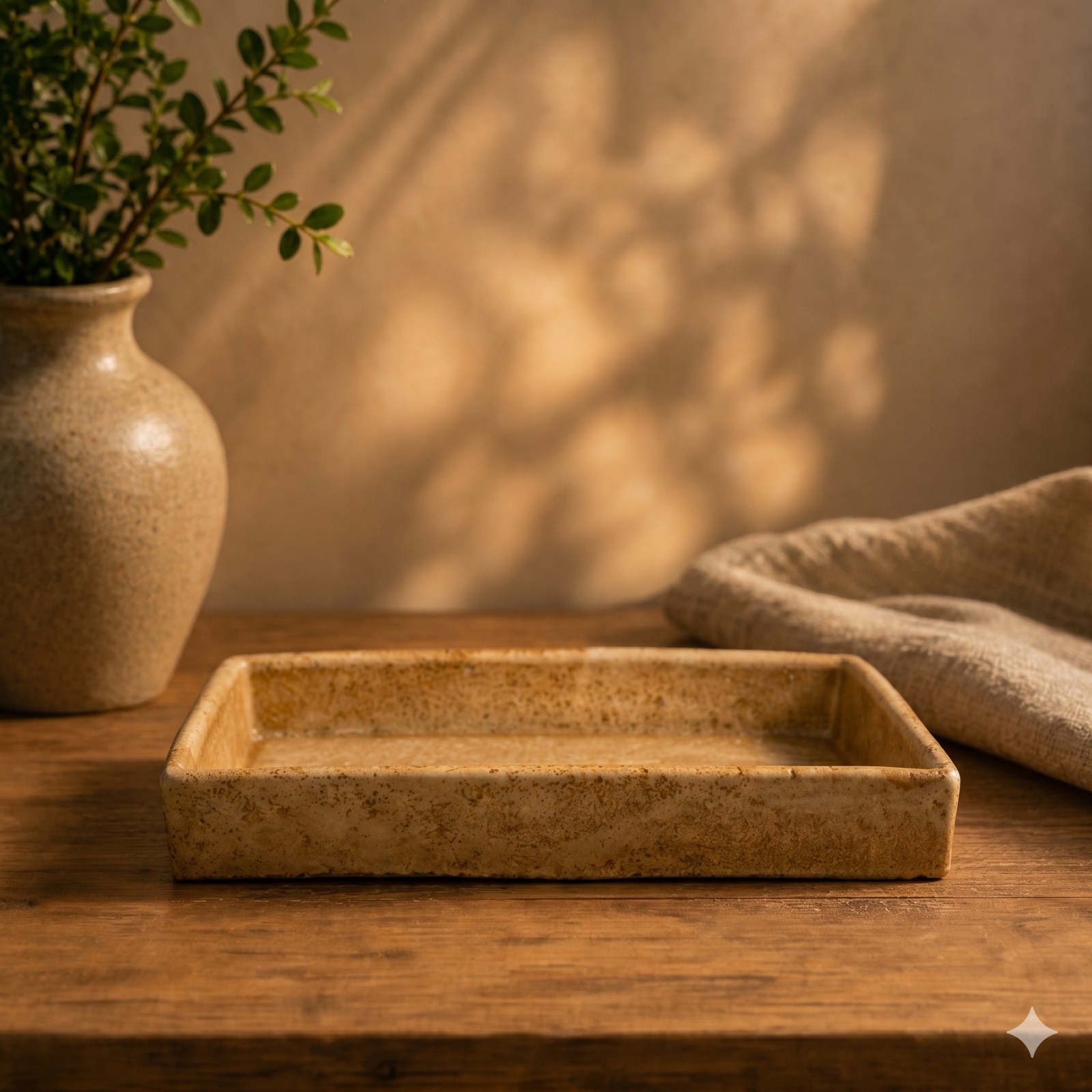 Rectangular Stone Tray — stone decor by Mezcla