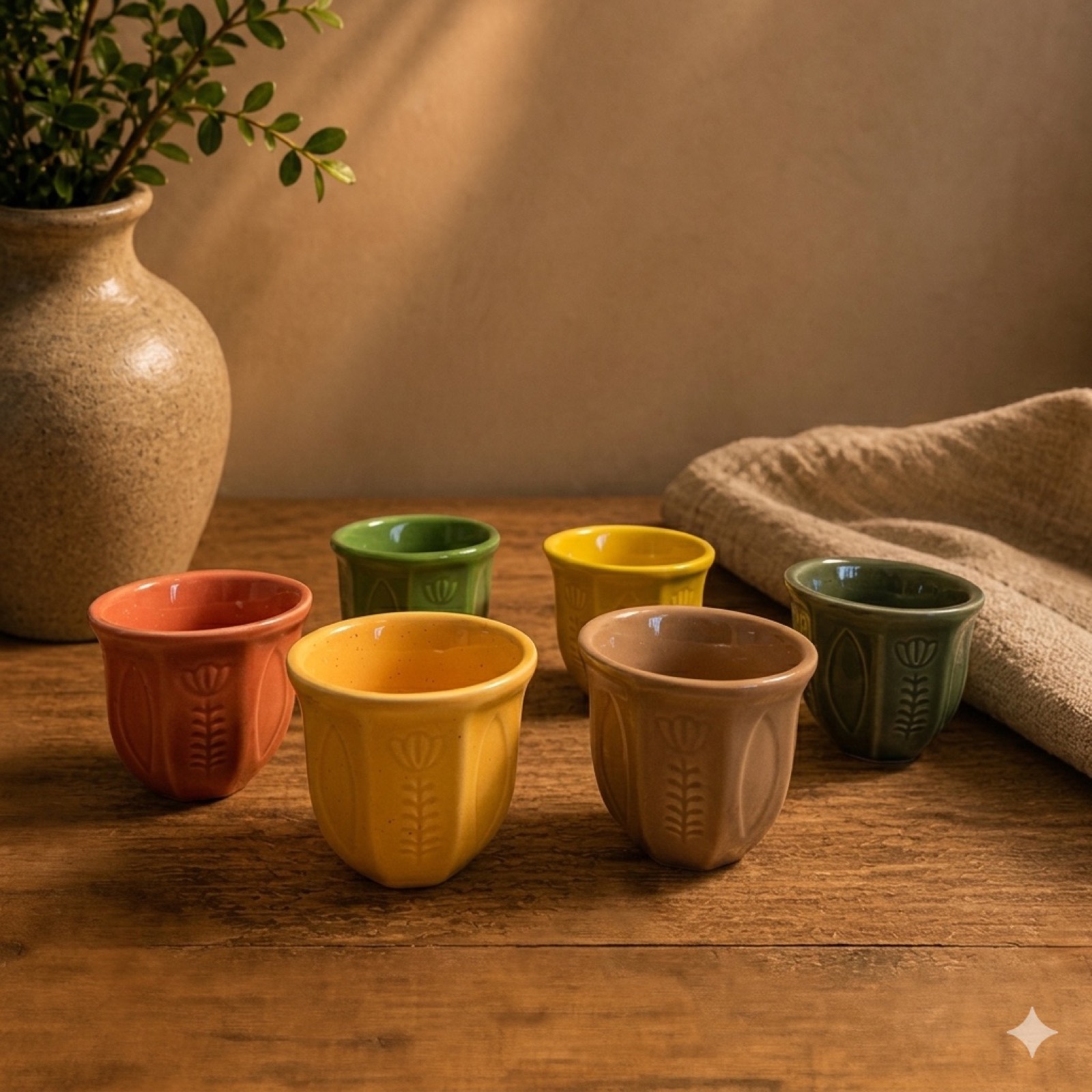 Arabic Coffee Cup — glass tableware by Mezcla