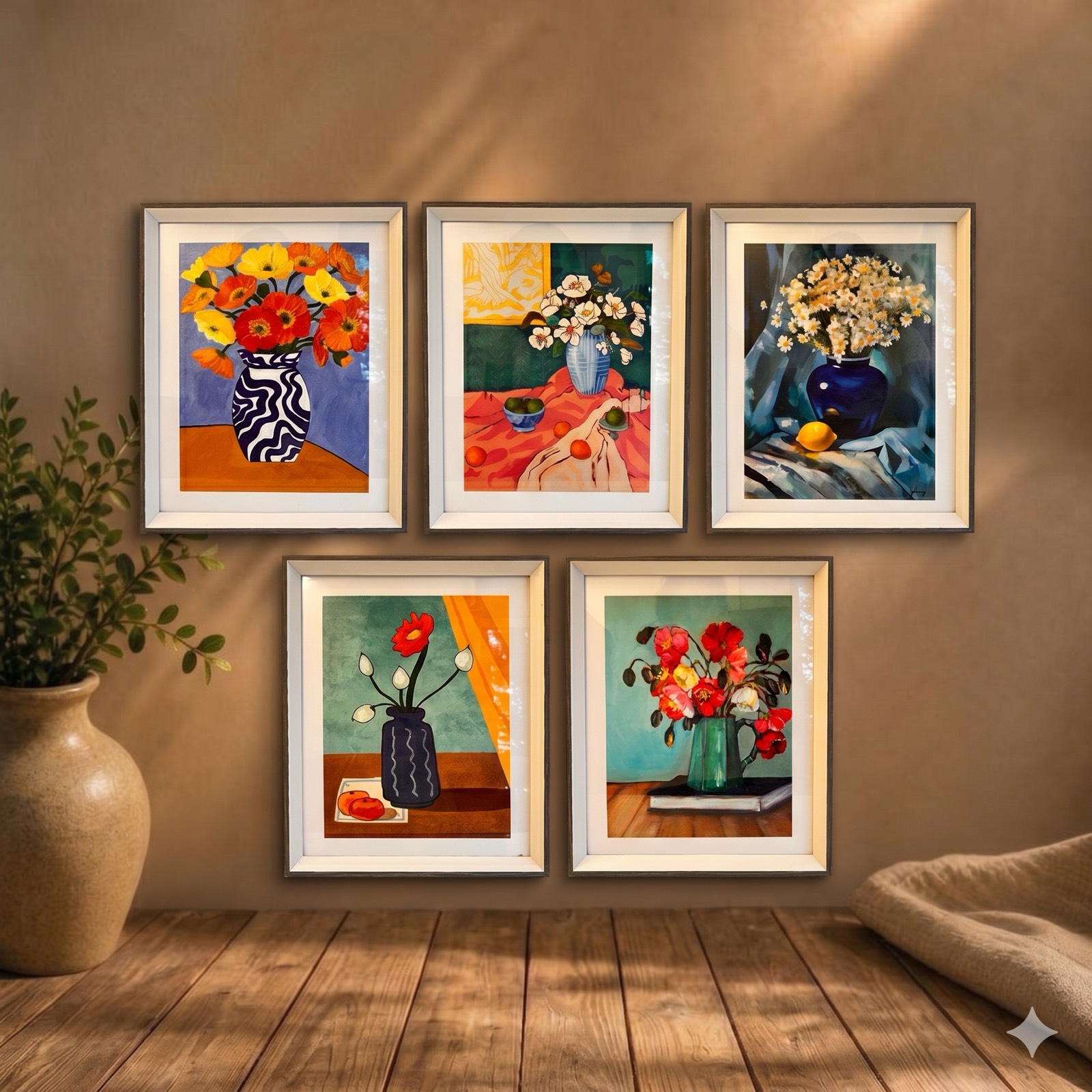 Still Life Floral Wall Art — canvas wall art by Mezcla