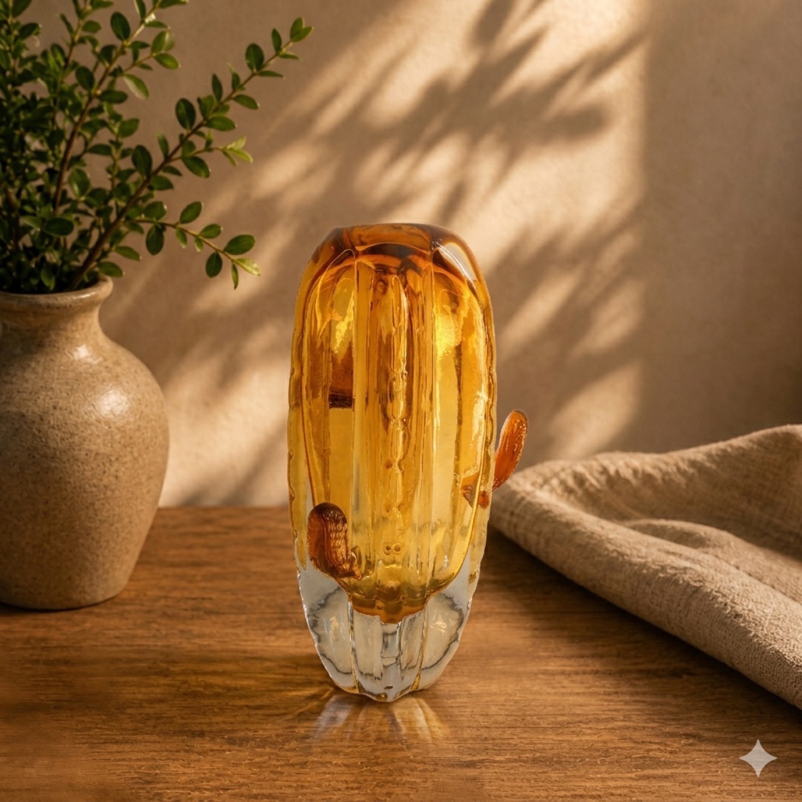 Fatima Vase — glass art by Mezcla