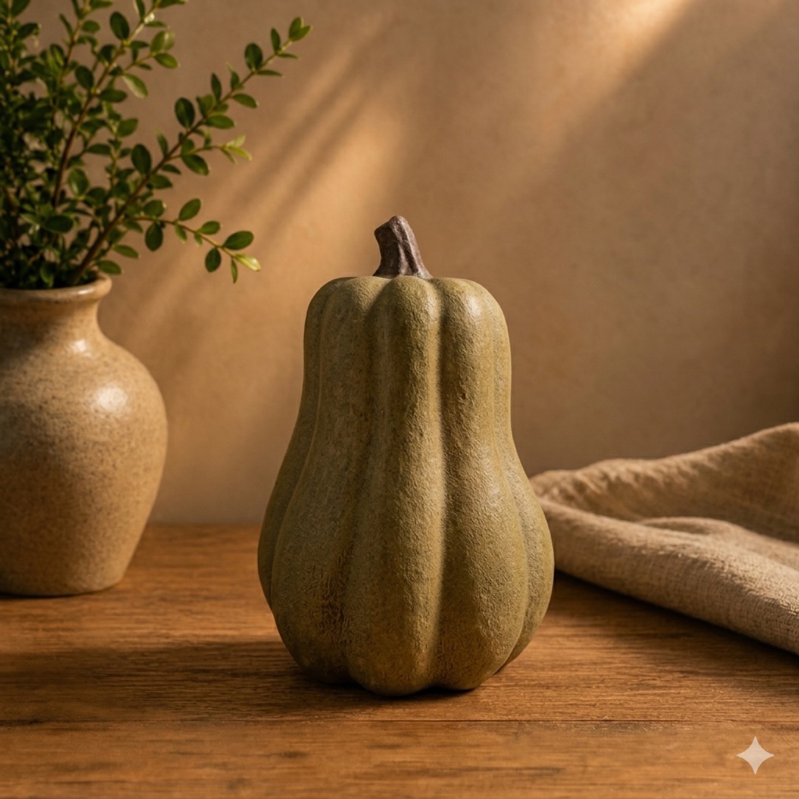 Pumpkin Decorative Object D — ceramic decor by Mezcla