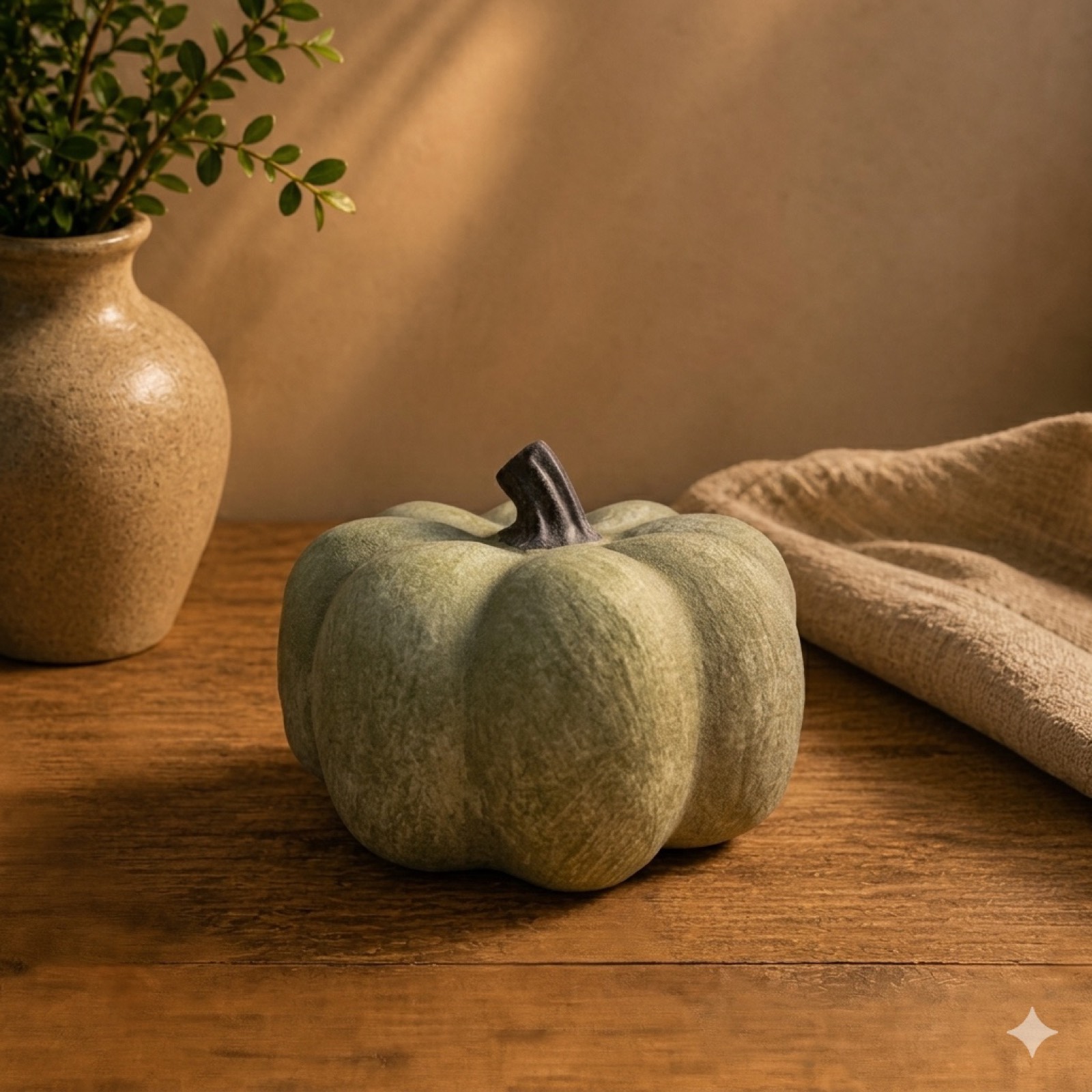Pumpkin Decorative Object E — ceramic decor by Mezcla