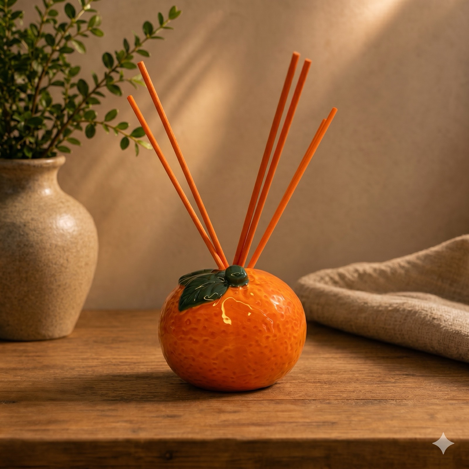 Orange REED DIFFUSER BOTTLE – 100ml — glass fragrance by Mezcla