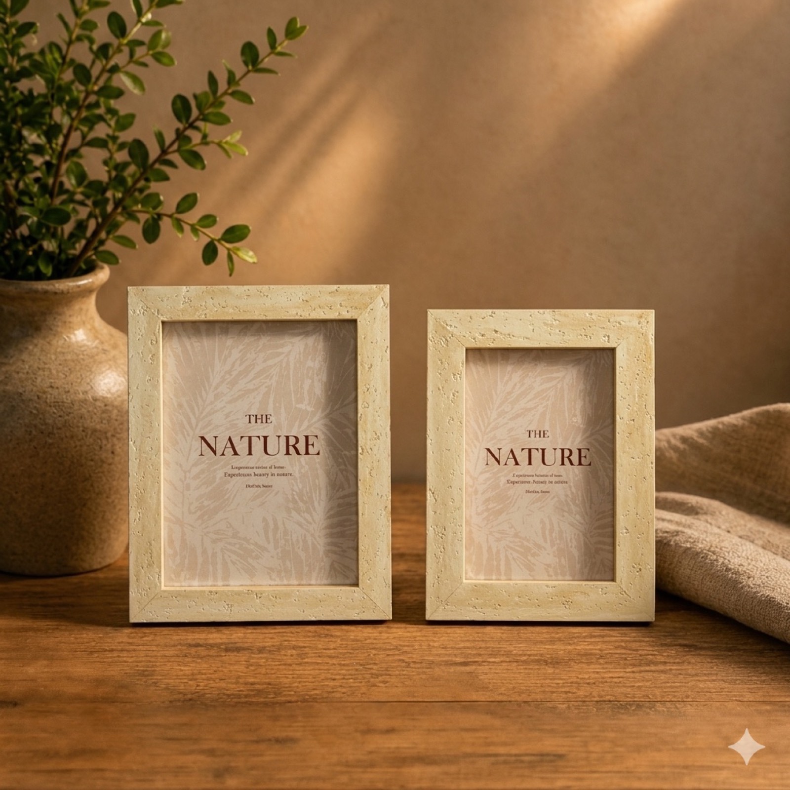 Spain-3 Photo Frame — wood decor by Mezcla, 10×15 cm