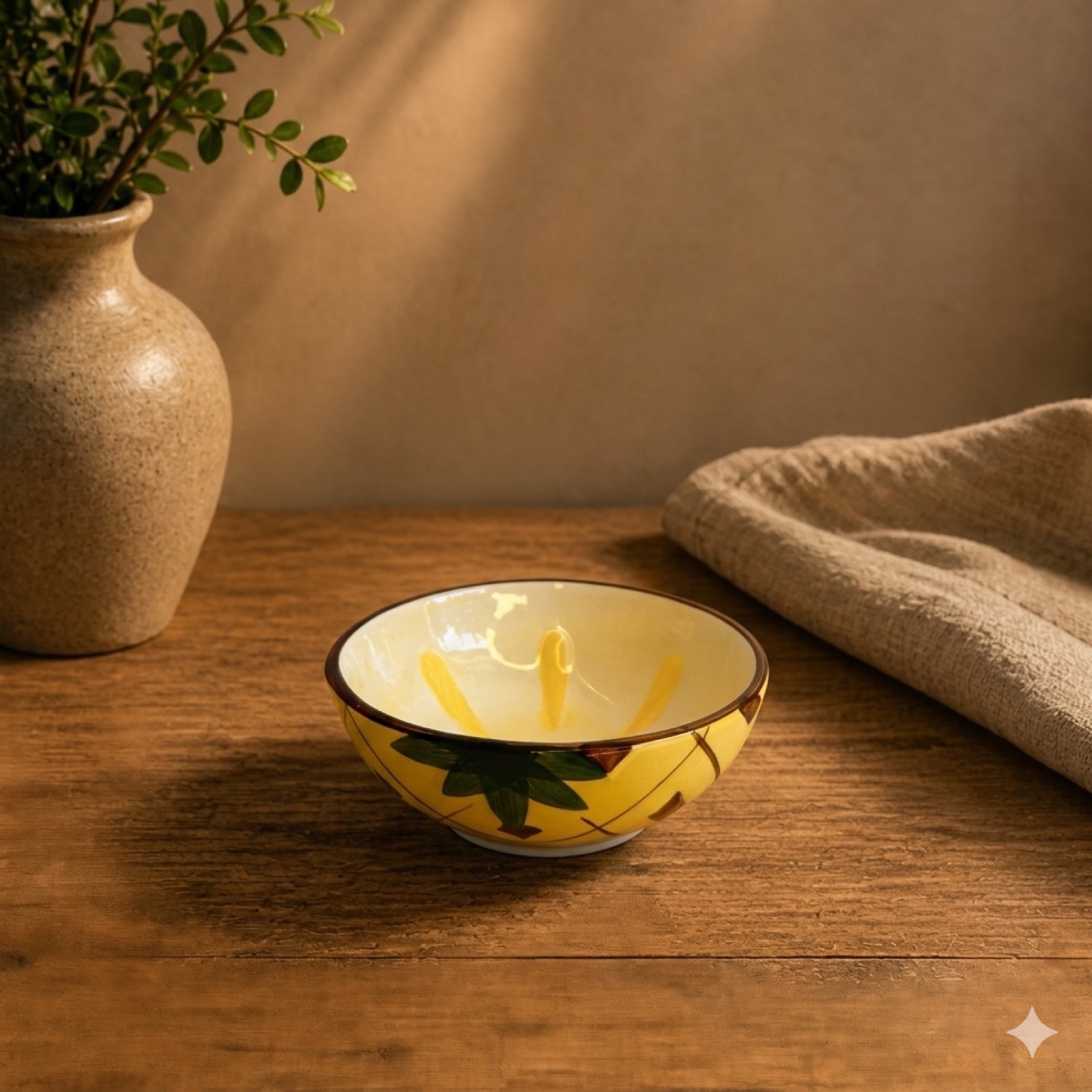 Pineapple Inside Bowl — ceramic tableware by Mezcla