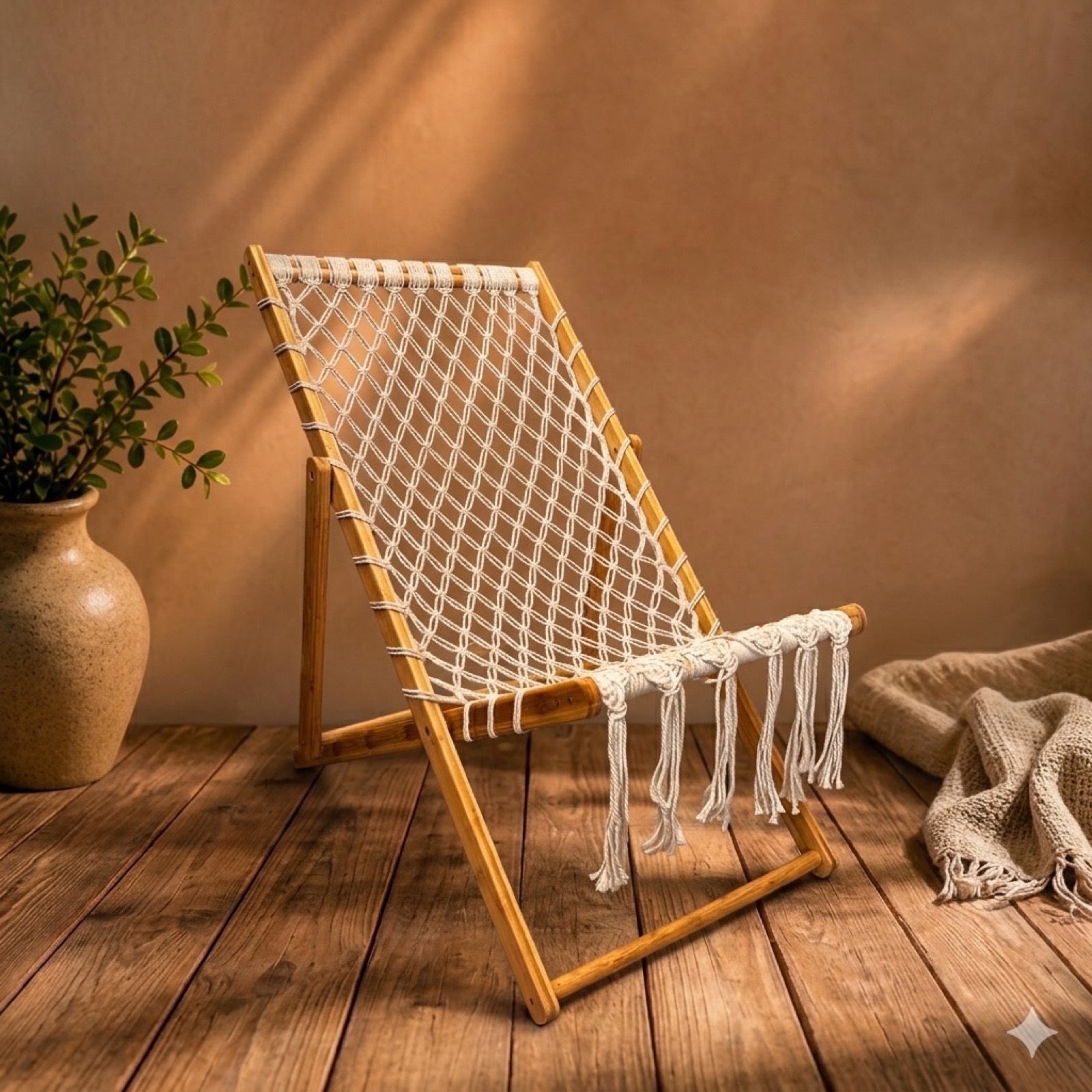 Beach Lounge Chair — wood decor by Mezcla